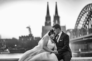 Kunstvolle Hochzeitsfotografie Köln